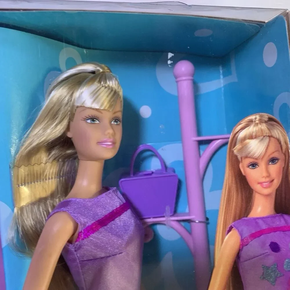 VTG Barbie Bead Beauty Doll NRFB 2001 Mattel 52745 Shaken Decorate 2 Outfits